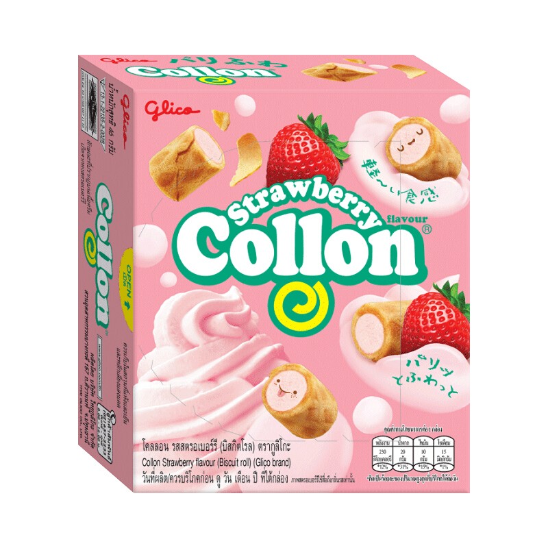 Collon草莓味注心饼干46g